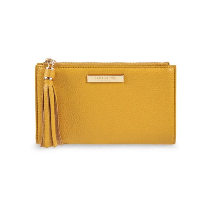 Katie Loxton Sophia Tassel Fold Out Purse - Ochre